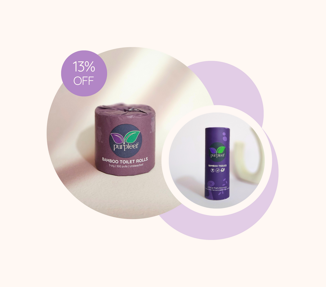 Eco Mega value Kit | TrueFiber | 6 Toilet Rolls, 4 Facial Tissues
