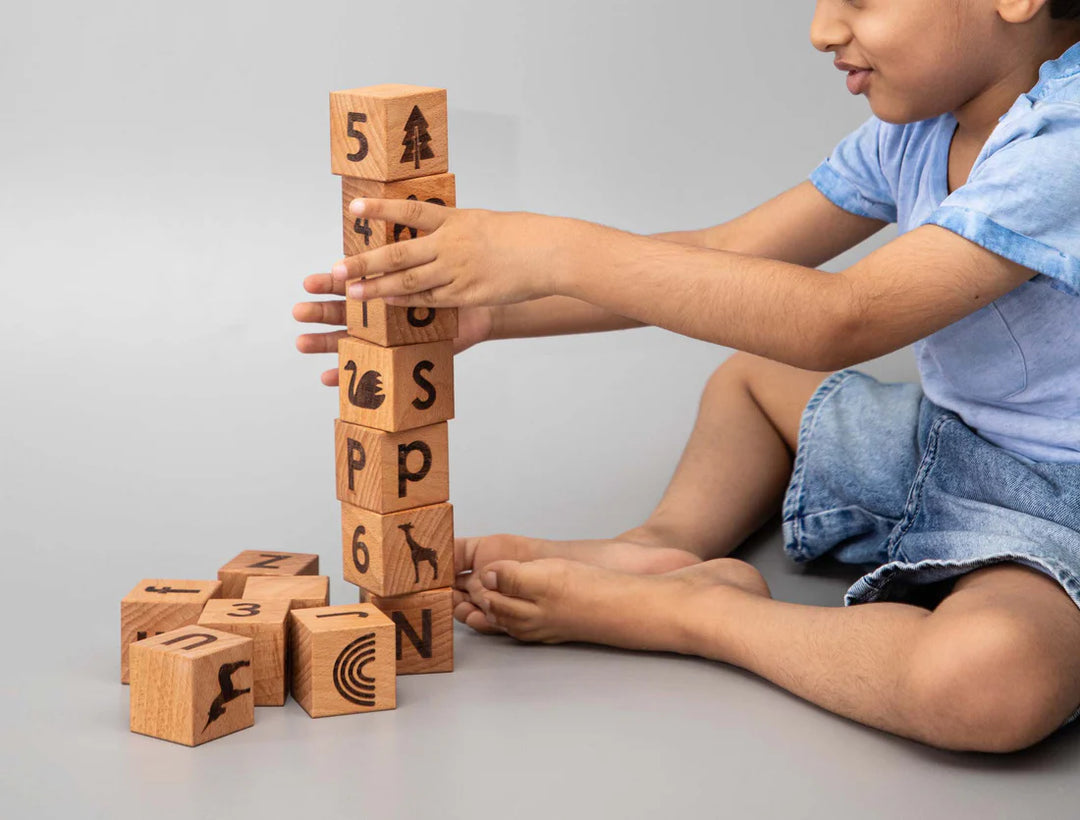 BIRCH & BUG Learning Blocks Set of 26
