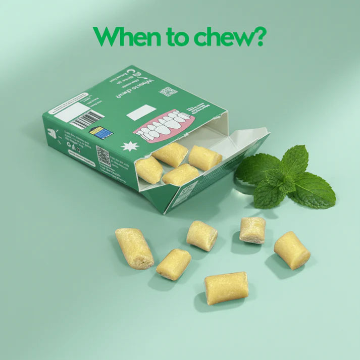 Gud Gum+ Dental Chewing Gum with nHAP