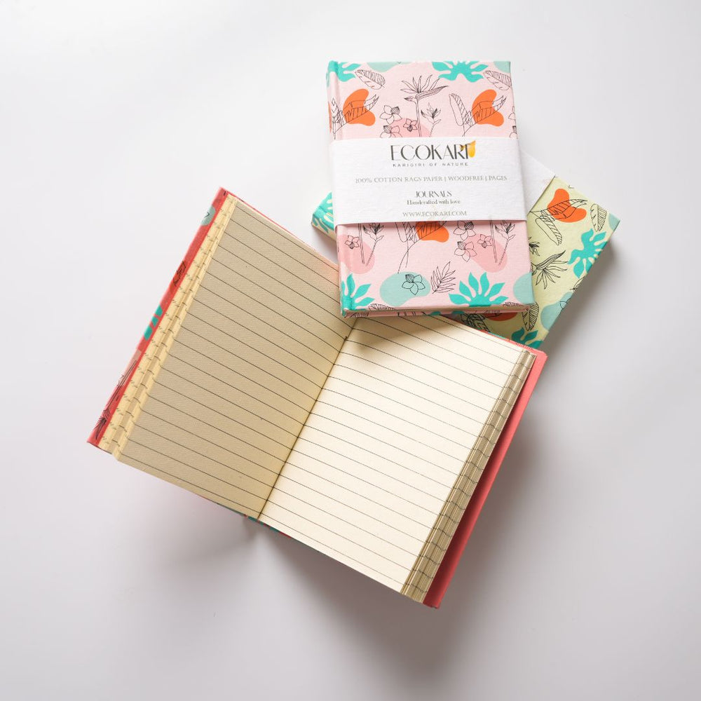 Ecokari Floral Blossom Handmade Paper Journal