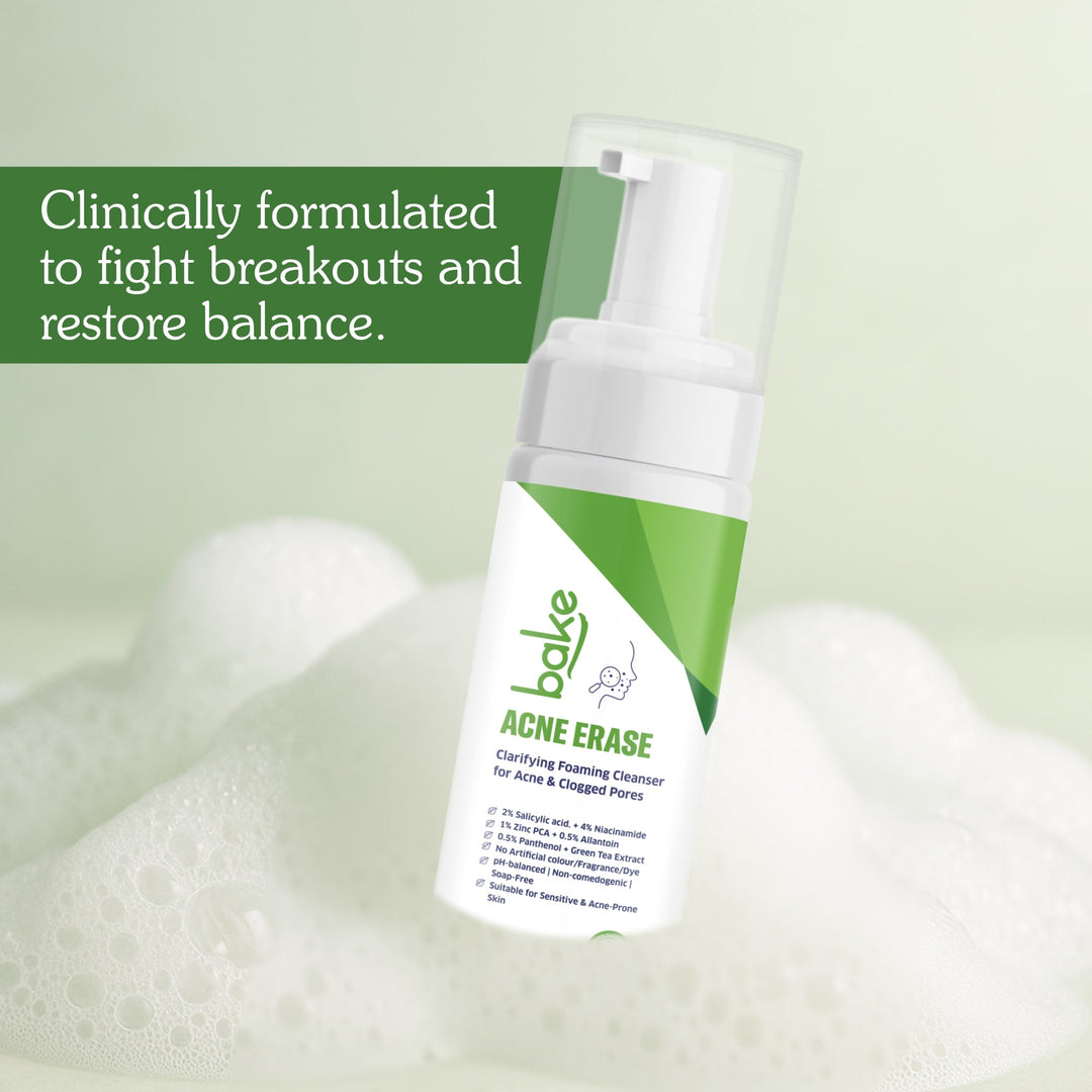 Acne Erase Foaming Face Wash