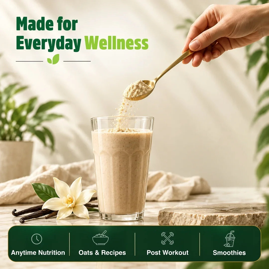 Organic Plant Based Protein Powder Vanilla