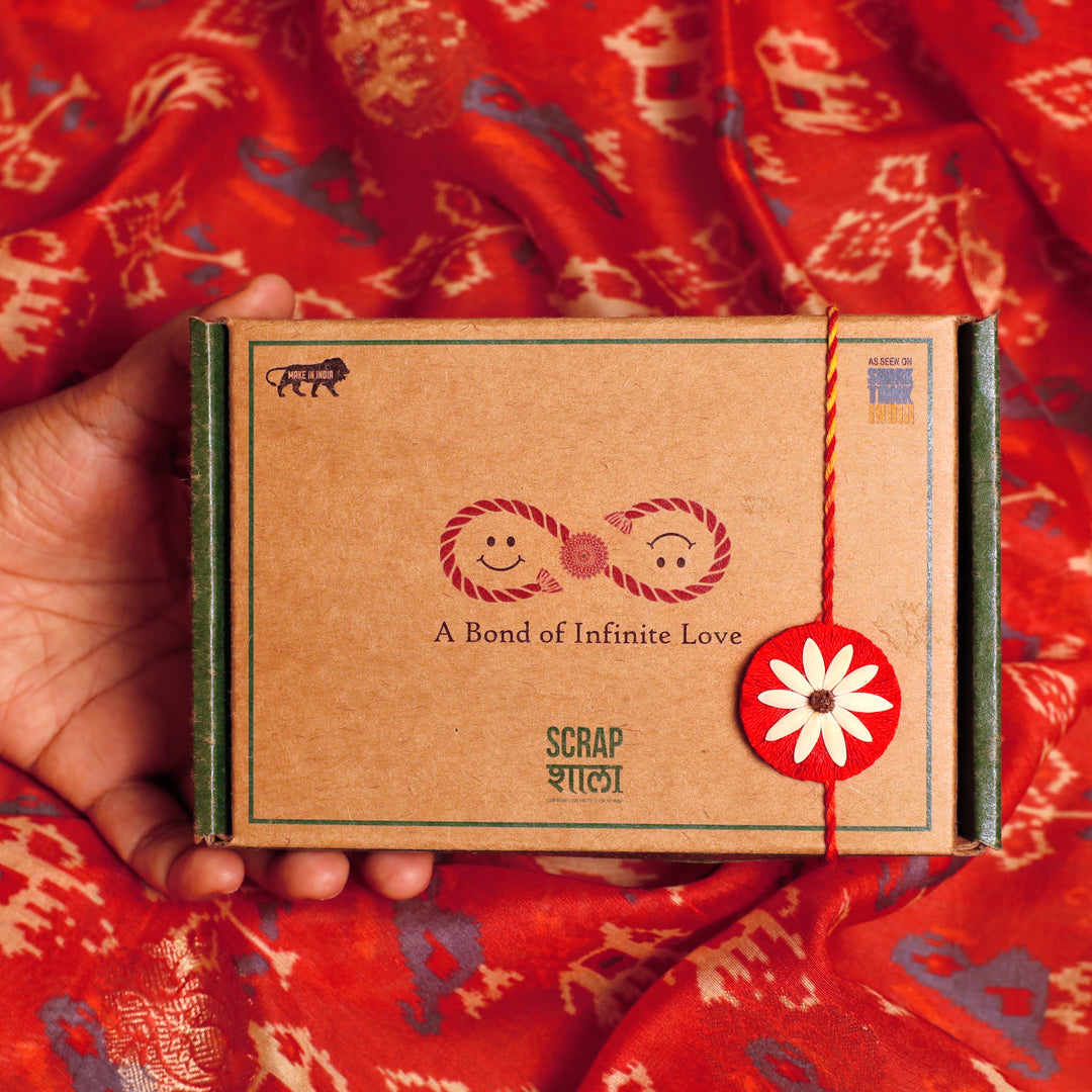 Beejbandhan Plantable Rakhi | Eco-Friendly | Soft on Skin | Grows Into Plant | Handmade in Banaras