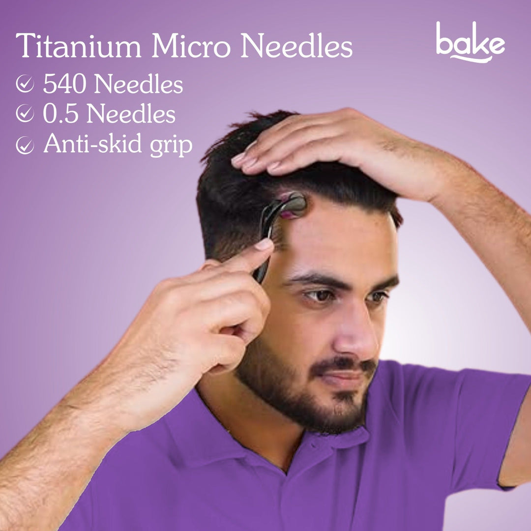 Derma Roller 0.5mm 540 Titanium Needles