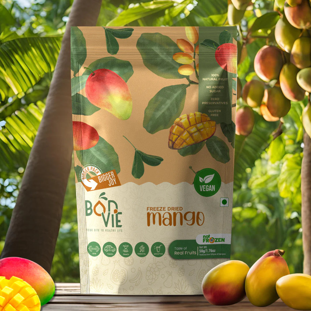 Bonvie Freeze Dried Mango - 50 grams