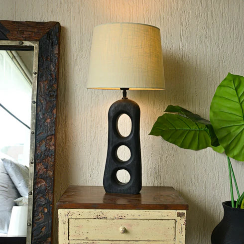 Muun Home Aries Textured Wooden Lamp