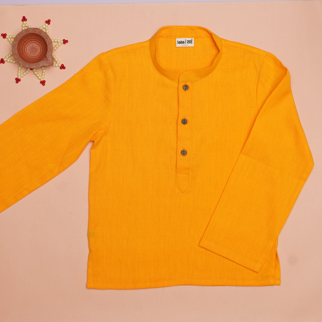 Genda Phool Kurta - Boys' Festive Kurta