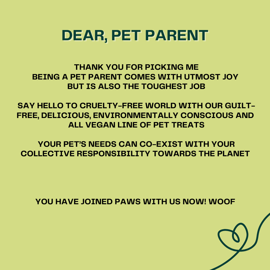 Paws For Greens Vegan Treats- Peanut Butter and Apple Flavor - 100 gm