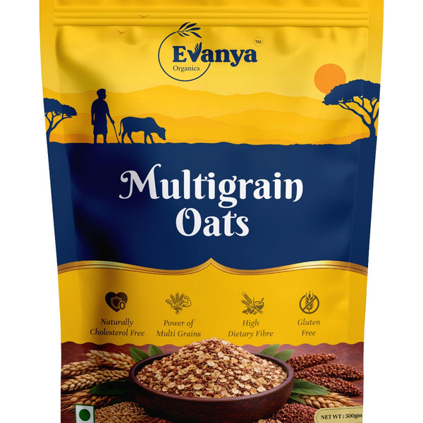 Evanya Organics Multigrain Oats 500 g