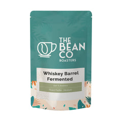 The Bean Co Roasters Whiskey Barrel Fermented Roasted Coffee | Medium Roast | 100% Arabica | Roasted Coffee Beans (Whole Bean, 1 Kg)