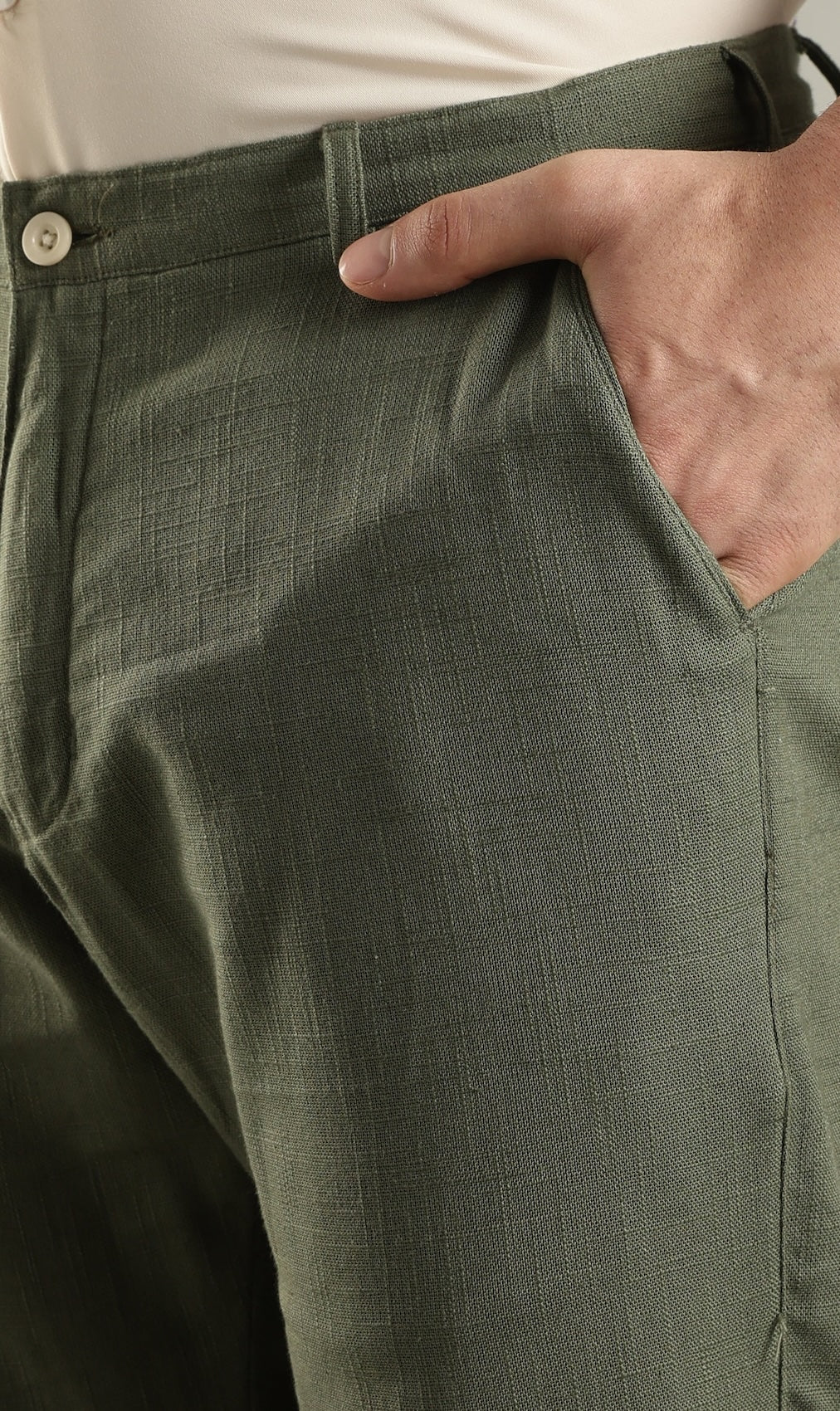 Pine Linen Trousers