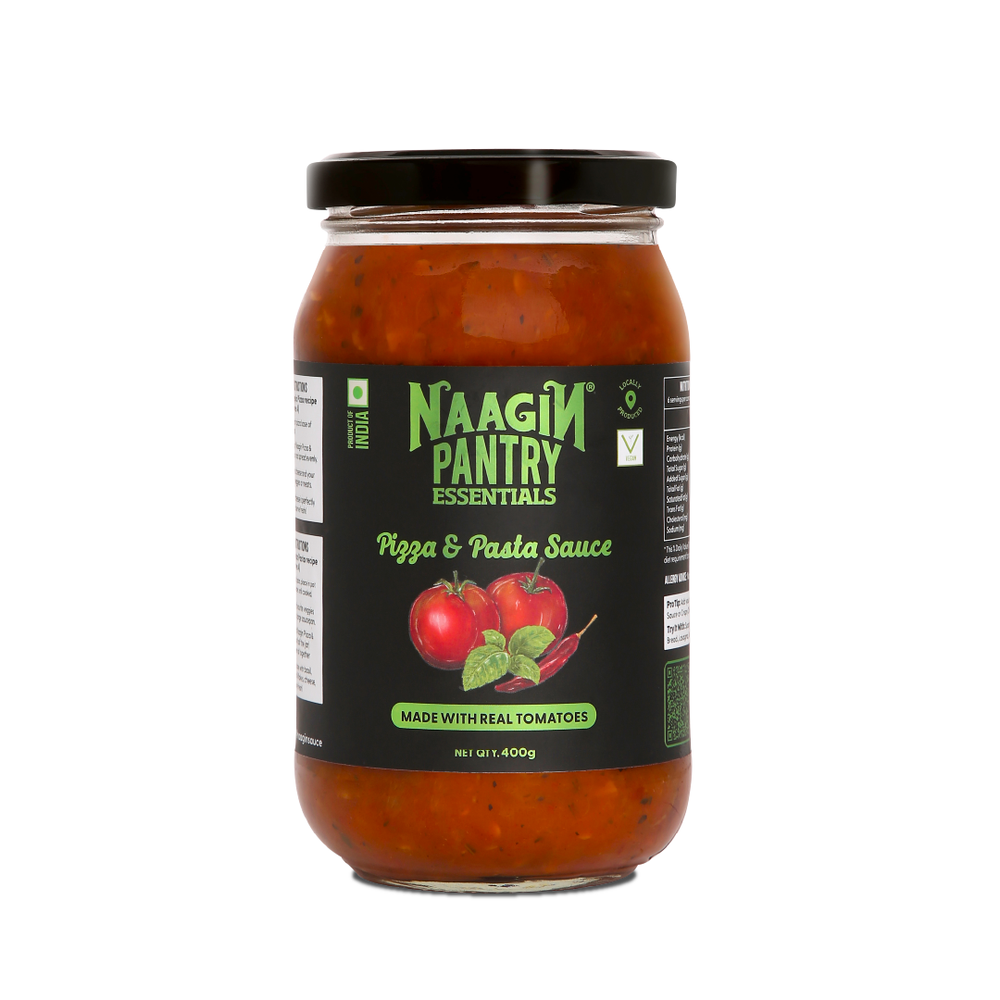 Naagin Pizza & Pasta Sauce - Indo-Italian Sauce, Premium Tomatoes