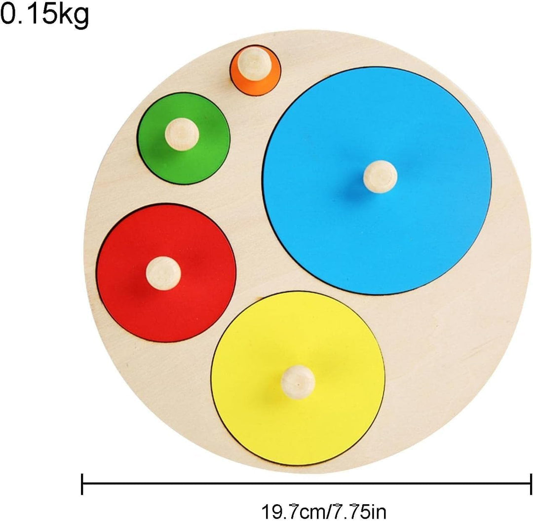 Wudly Wooden Figure five-hole hand grab board