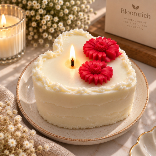 Gateau Blanc – Cake-Inspired Soy Wax Candle