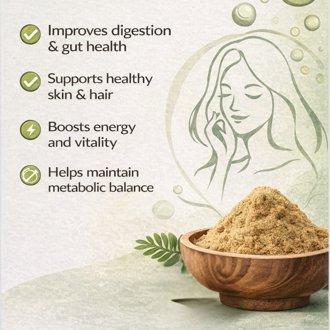 Organic Amla Powder  Natural Vitamin C | Hair, Skin & Immunity Support