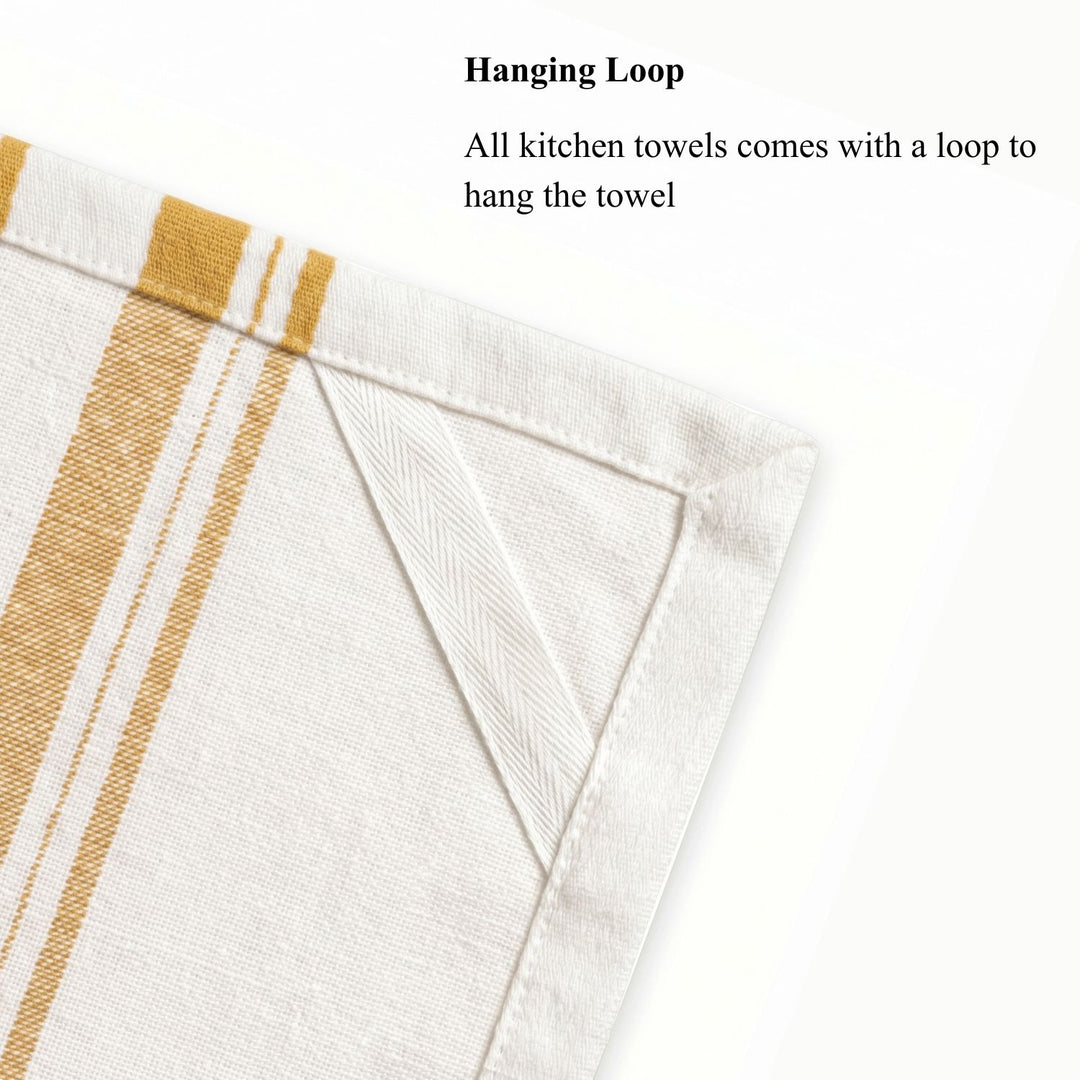 Striped Cotton Dish Towels ( Set of 2 )