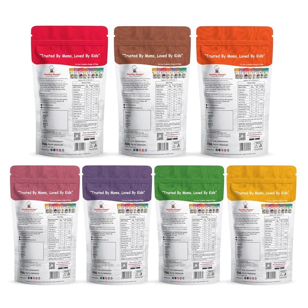 Healthy Master Light and Crispy Chips Combo (Pack of 7) (Each 100gm)