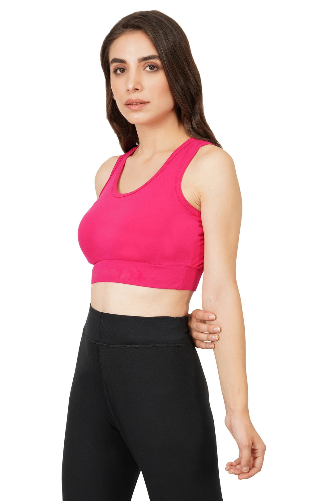 Fuchsia Pink Ultra-Soft | Non-Wired | Non-Padded | Breathable Active Comfort