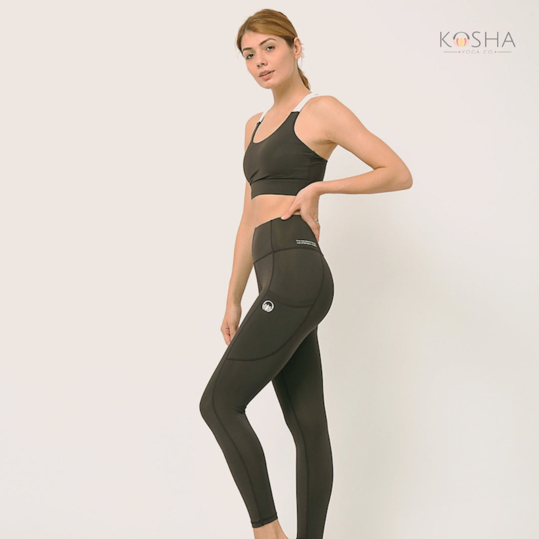 Kosha Yoga buttR Yoga Pants Co-ord Set