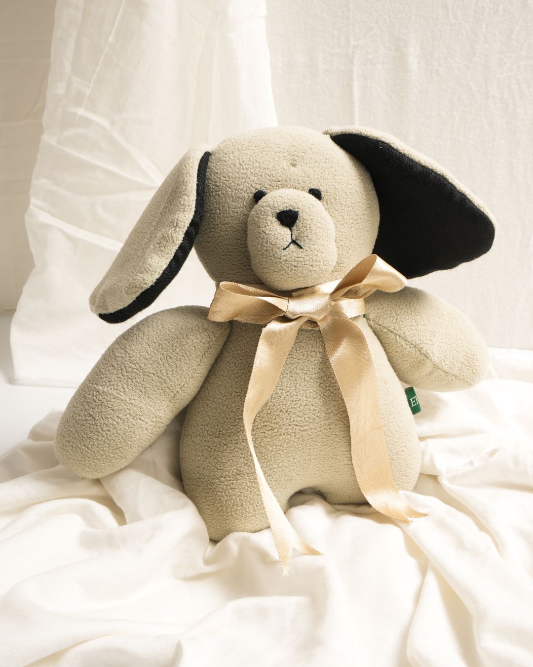 Bunny Boo Handmade Plush Toy | Eco-Friendly Nursery Plush | Sustainable New Baby Gift