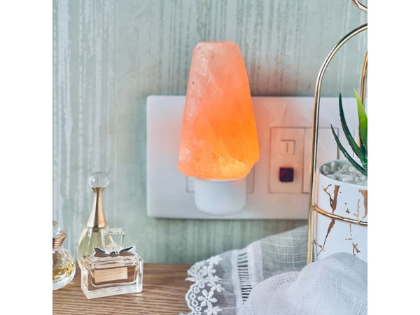 ONEarth Compact Rock Himalayan Salt Lamp | Plug-In