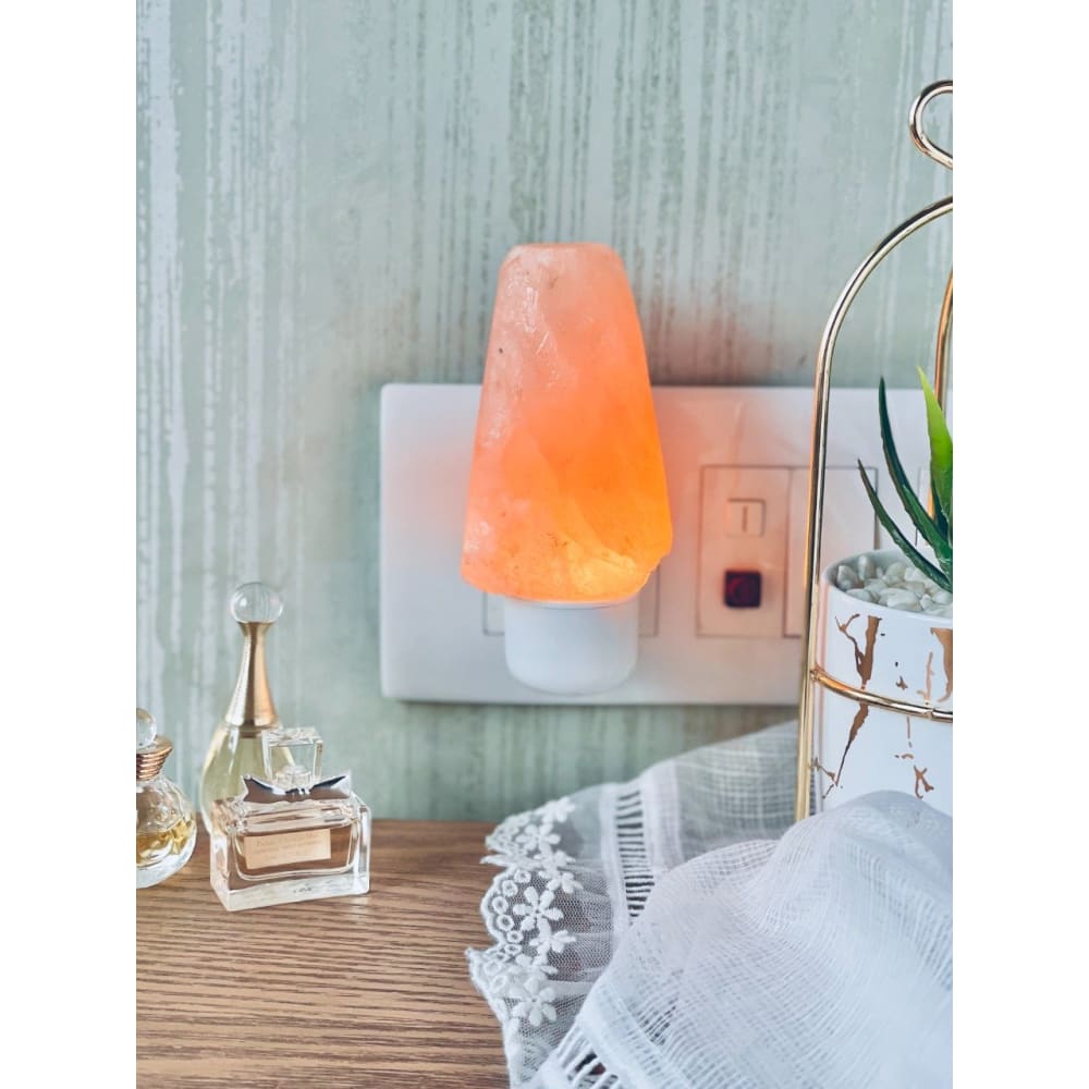 ONEarth Compact Rock Himalayan Salt Lamp | Plug-In