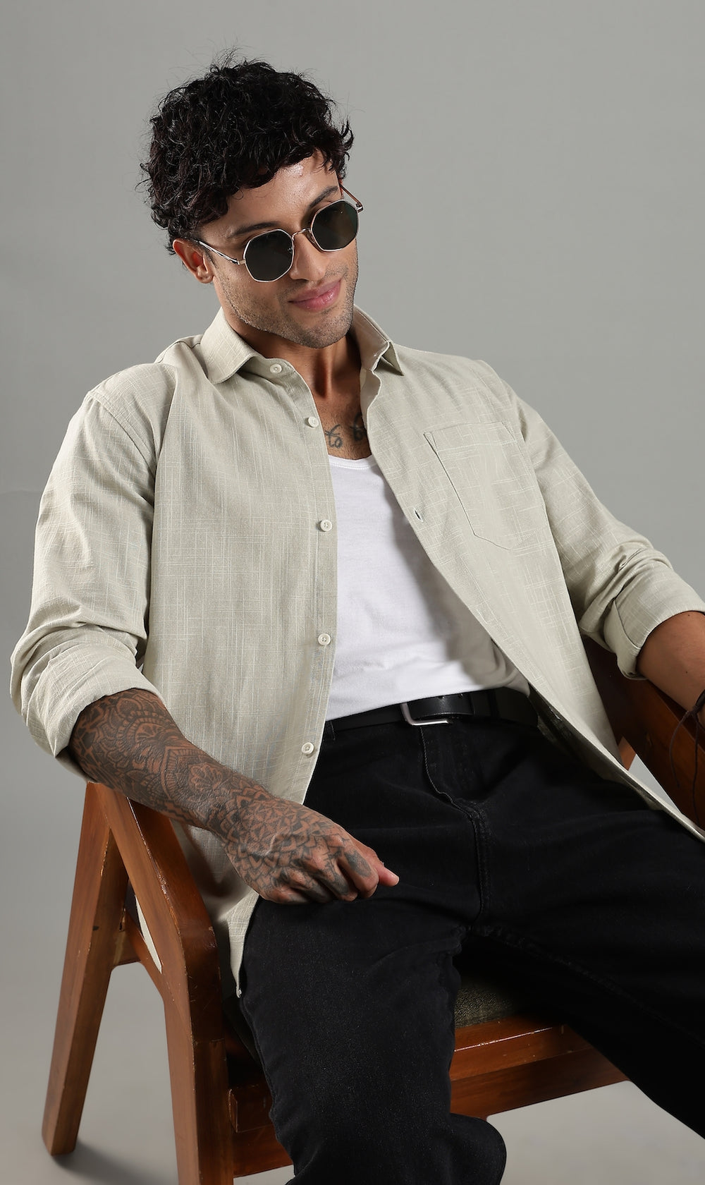 Sage Hemp Shirt
