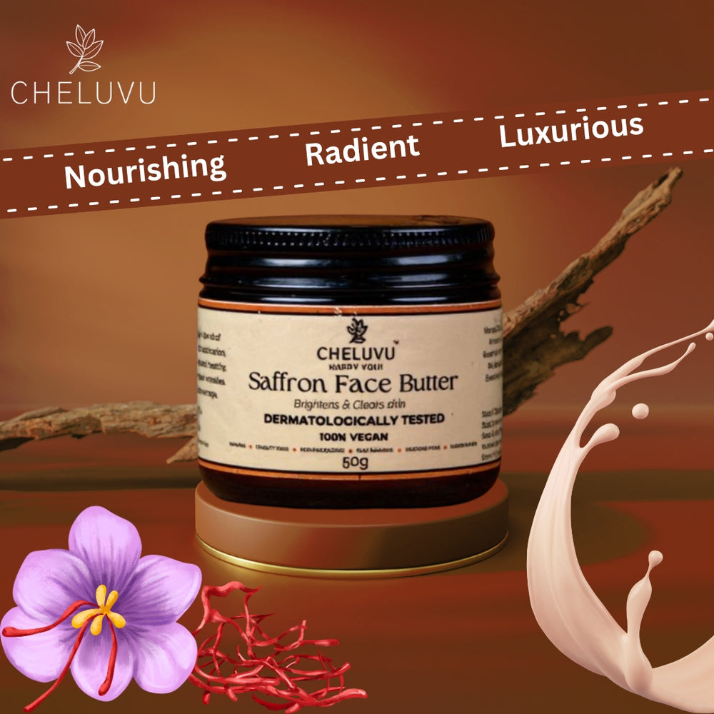 Saffron Face Butter - Get Naturally Glowing & Soft Skin
