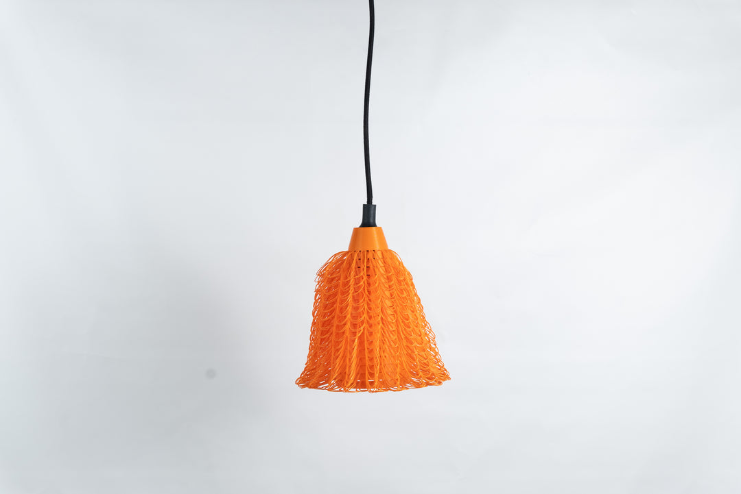 Tangerine Rogue Pendant Lamp | Designer Hanging Light