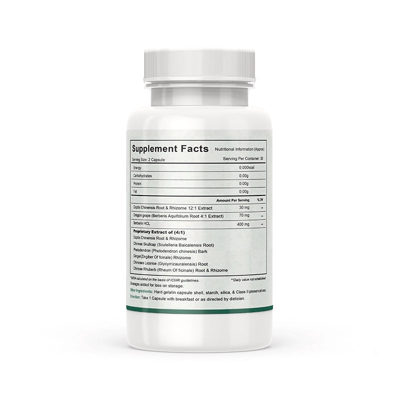 Autoimmunity Care Gut Cleanse Care | Concentrated Formula for intestinal health | Berberine, Oregon Grape, Ginger, Licorice & Skullcap