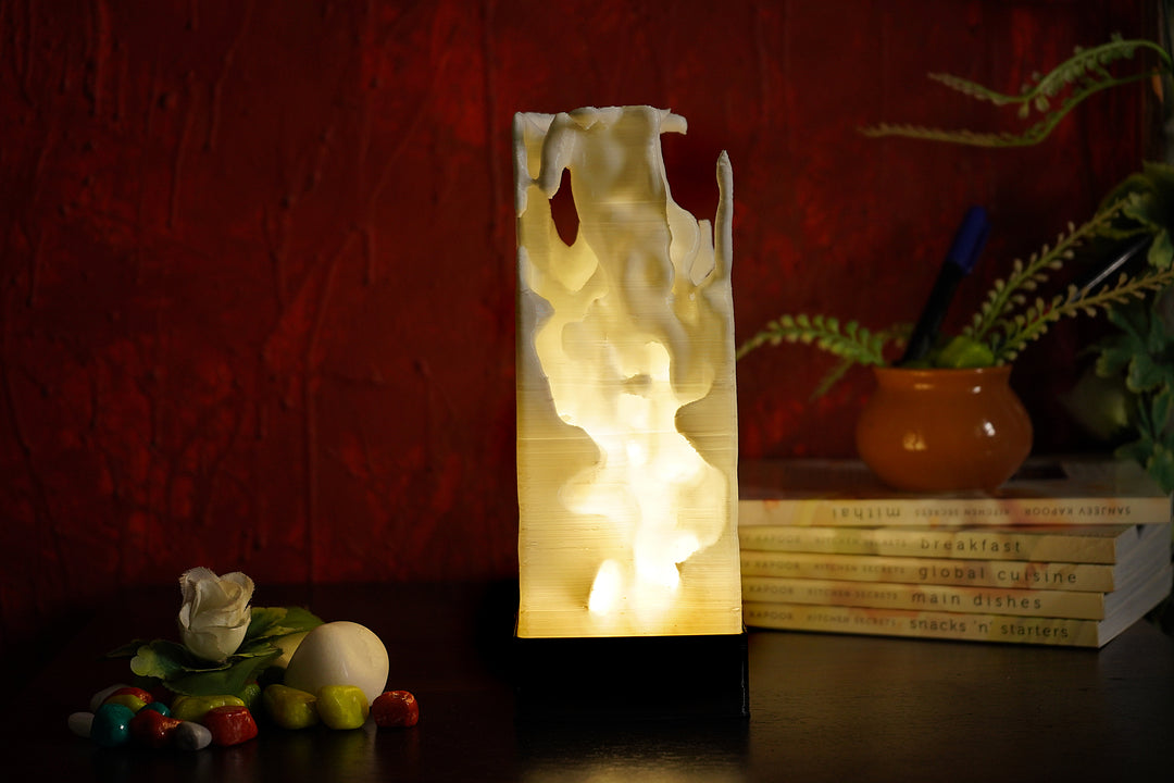 Paused Fluid Table Lamp | Modern Designer LED Table Light