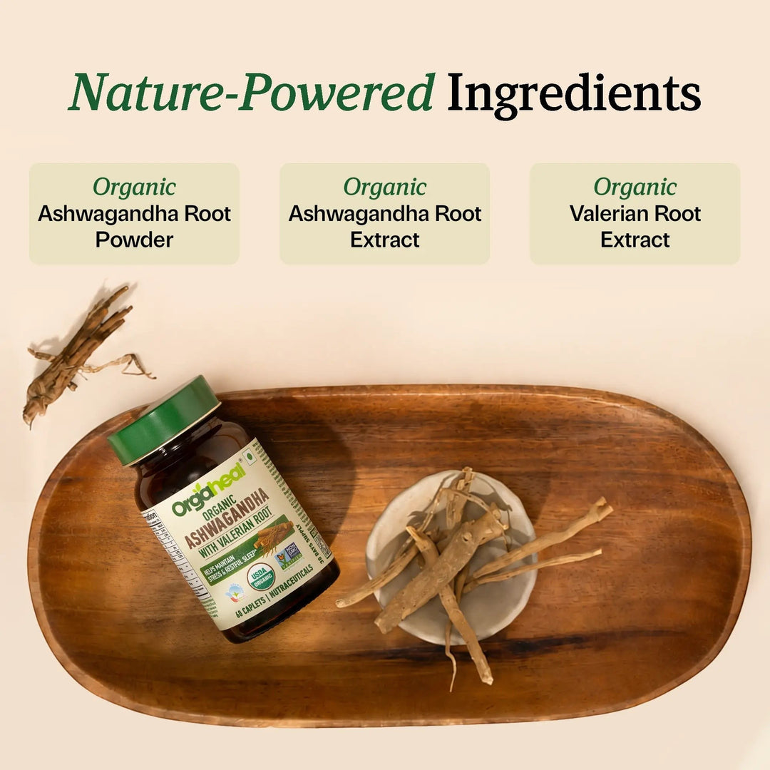 Organic Ashwagandha with Valerian Root