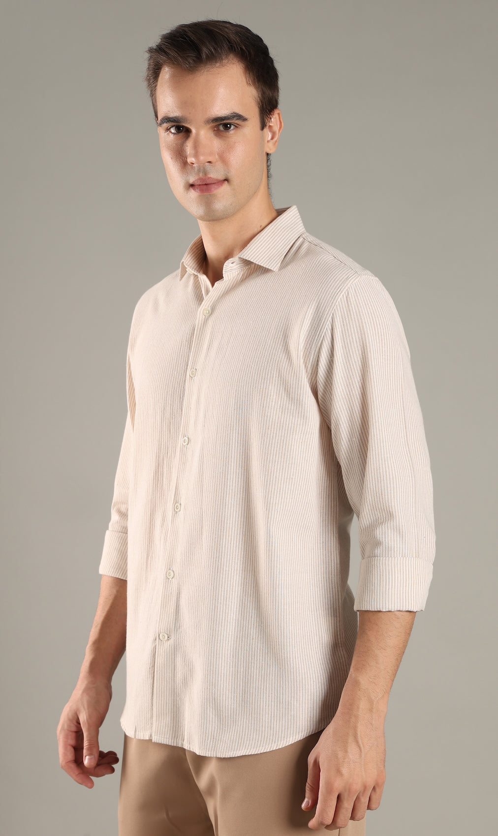 Wheat Stripes Shirt