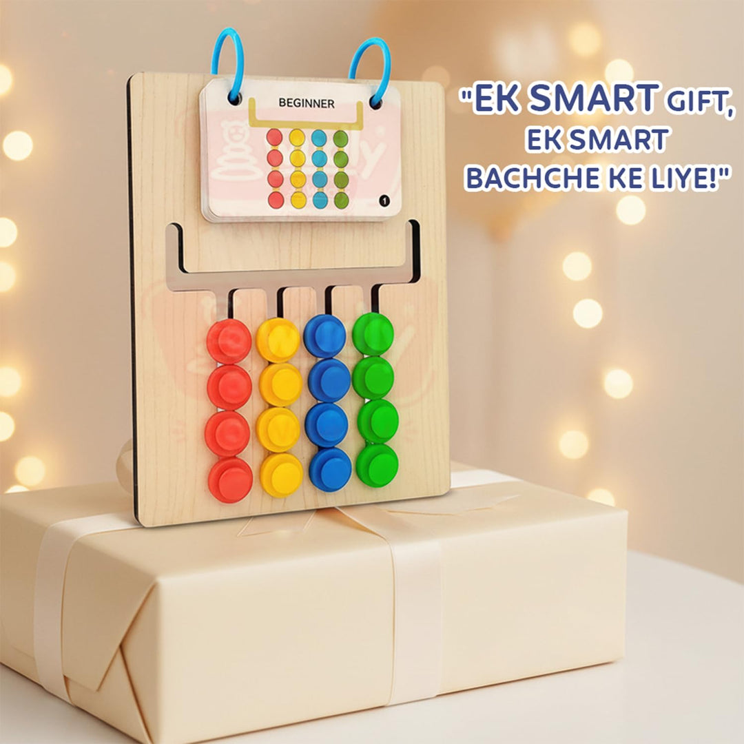 Wudly Wooden Color Dot Match