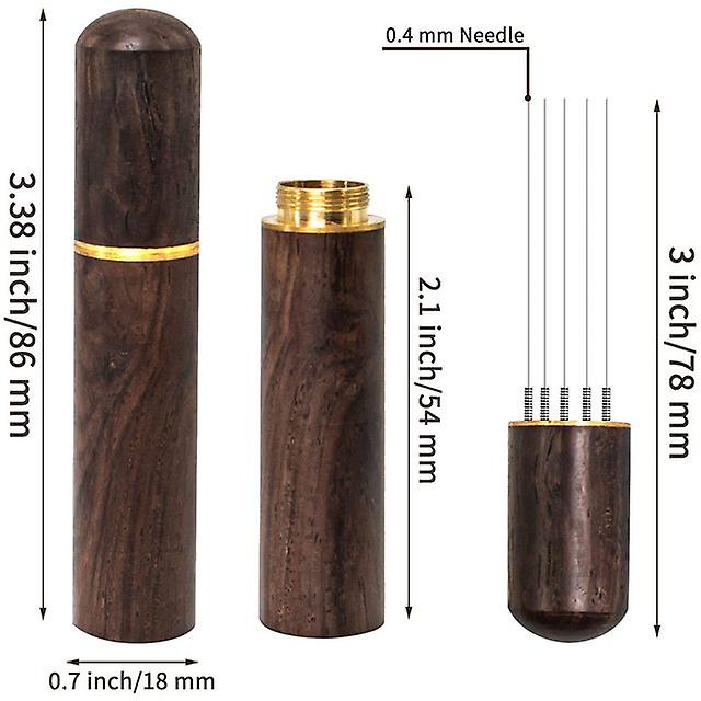 The Bean Co Roasters Coffee Needle Distributor | 5 Needle Espresso Coffee Stirrer