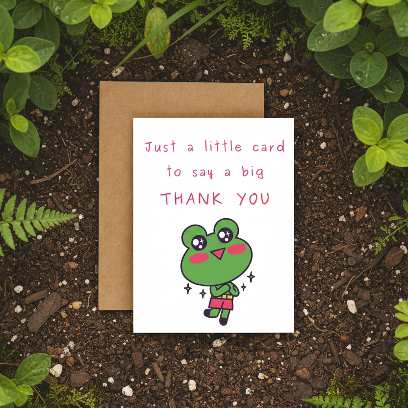 Thank You Plantable Greeting Card