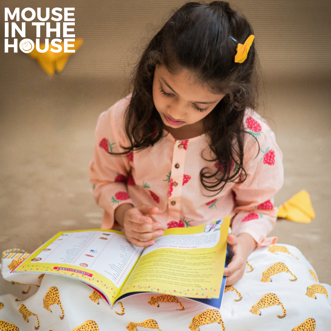 Mouse In The House Spotty Leopard - Blanket