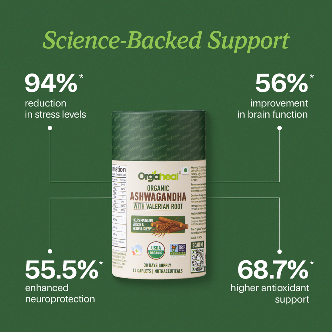 Organic Ashwagandha with Valerian Root