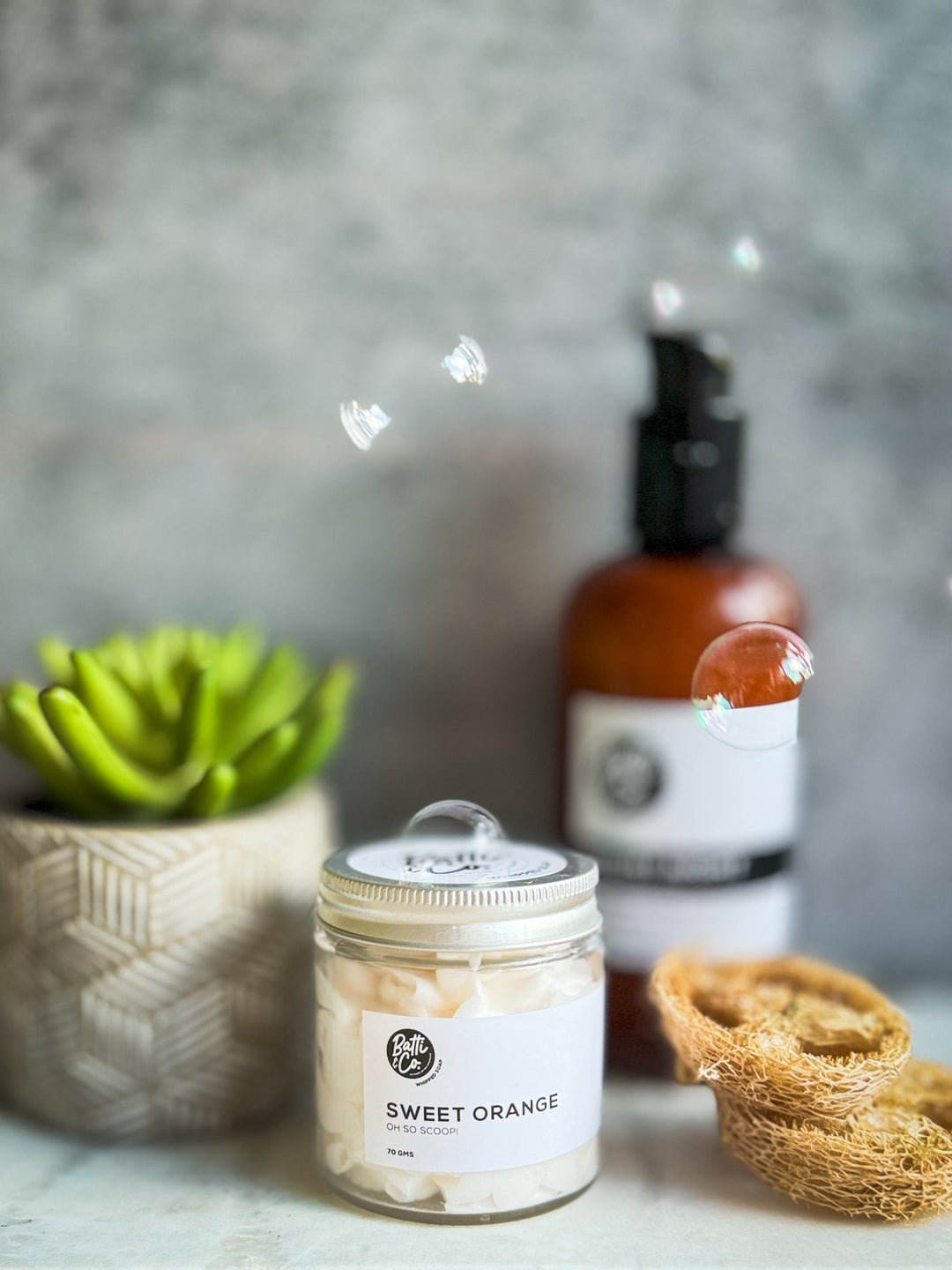 Batti & Co. Sweet Orange Whipped Soap 70g