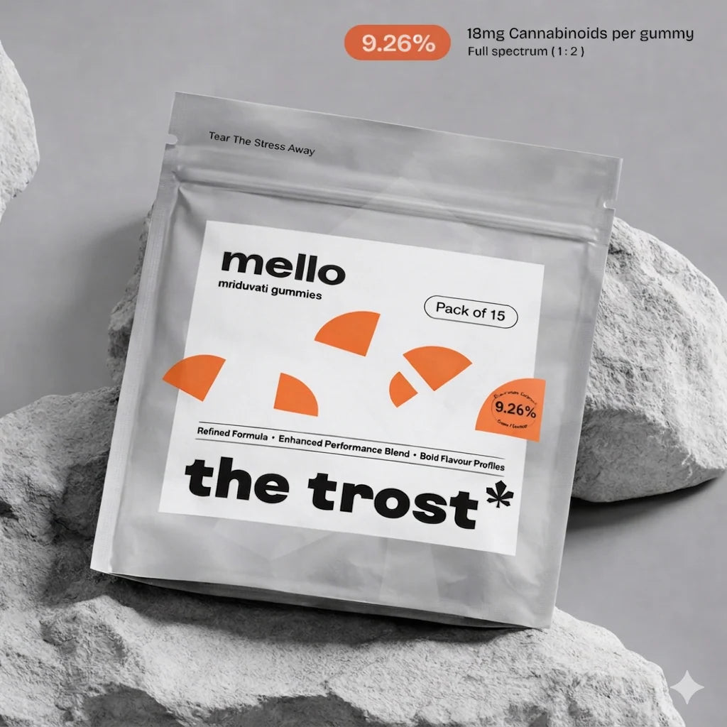 The Trost Mello Gummies Cola Flavour - 9.26% Cannabis Leaf Extract