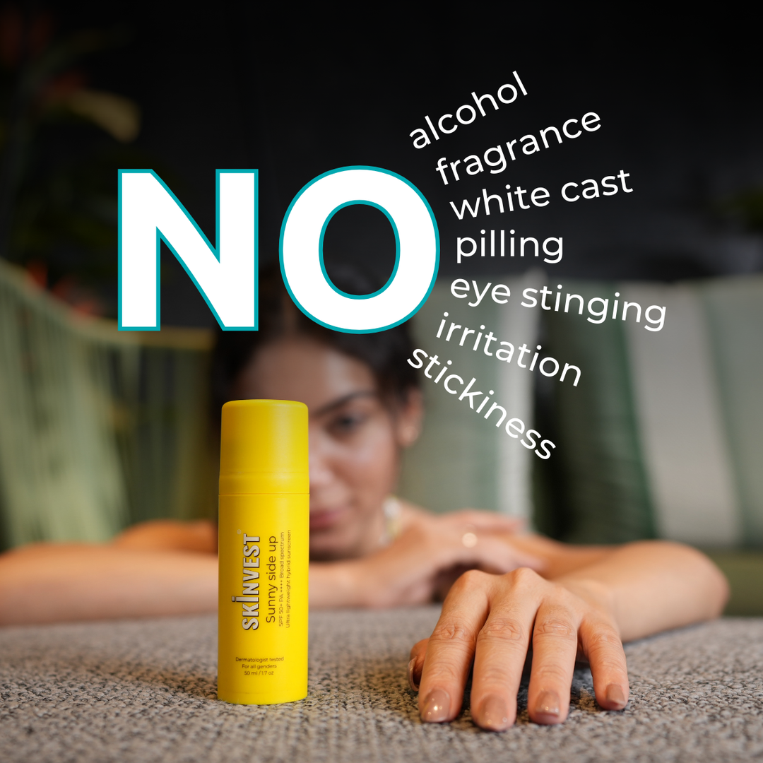 Skinvest Sunny side up SPF 50+ PA ++++ Sunscreen (50ml)