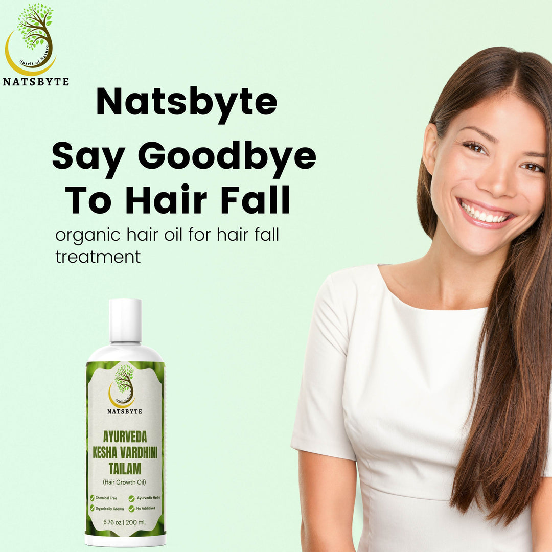 Natsbyte Ayurveda Keshvridhi Tailam (Hair Oil), Hair Regrowth 200 ml