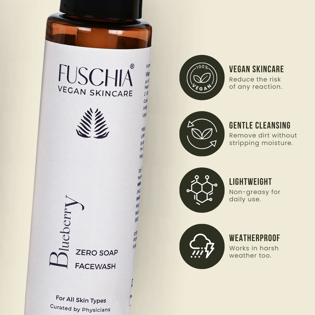 Vegan Blueberry Face Wash