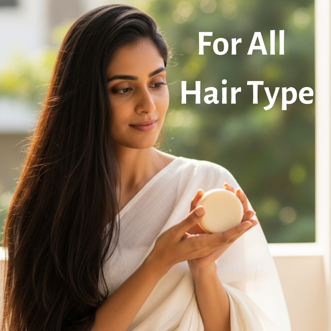 Lilo Naturals Solid Conditioner Bar for Dry & Frizzy Hair | Enriched with Shea Butter, Jojoba & Broccoli Seed Oil |