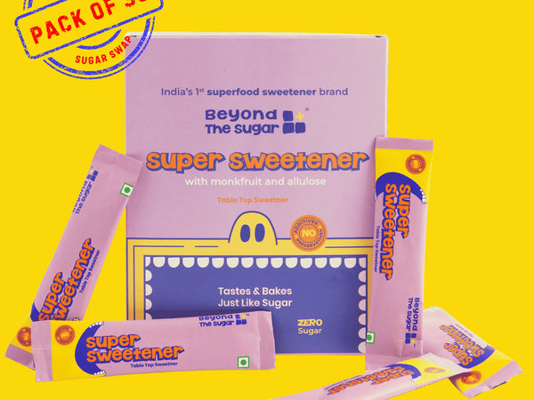 Beyond the Sugar Super Sweetener | Monk Fruit and Allulose | Keto & Diabetic Friendly | 1:1 Sugar Replacement