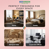 BeeGreen –Sweet Autumn Room Freshener –, Plant-Based, Eco-Friendly & Biodegradable, Natural Floral Fragrance, Long-Lasting Freshness, Safe for Kids, Pets, Home & Office