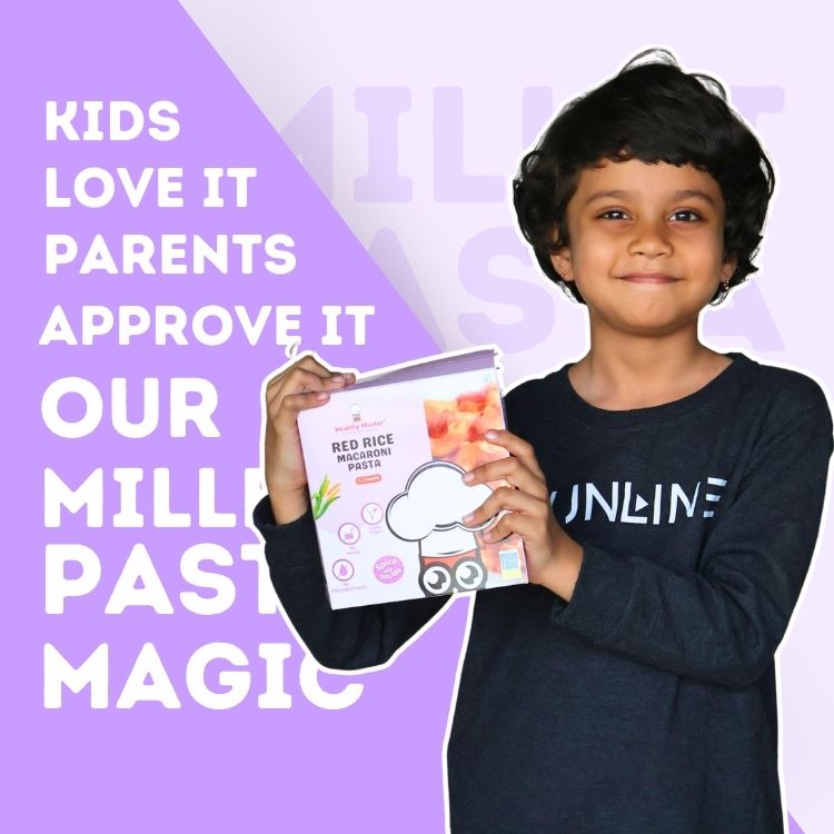 Healthy Master Red Rice Macaroni Pasta 400g | Millet-Based Macaroni | No Maida | Pasta for Cooking