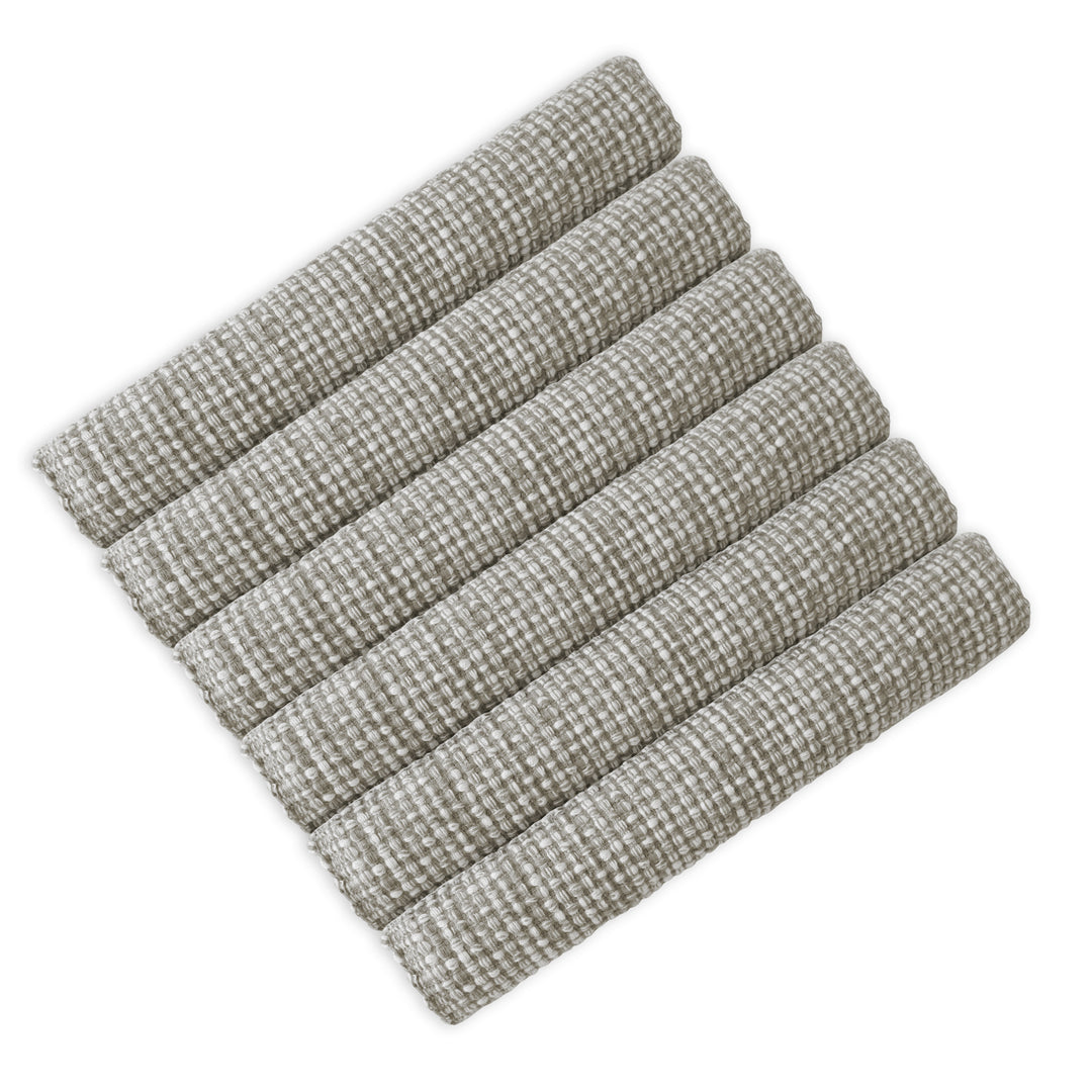 Country Village Cotton Placemats - Woven Weaved Design