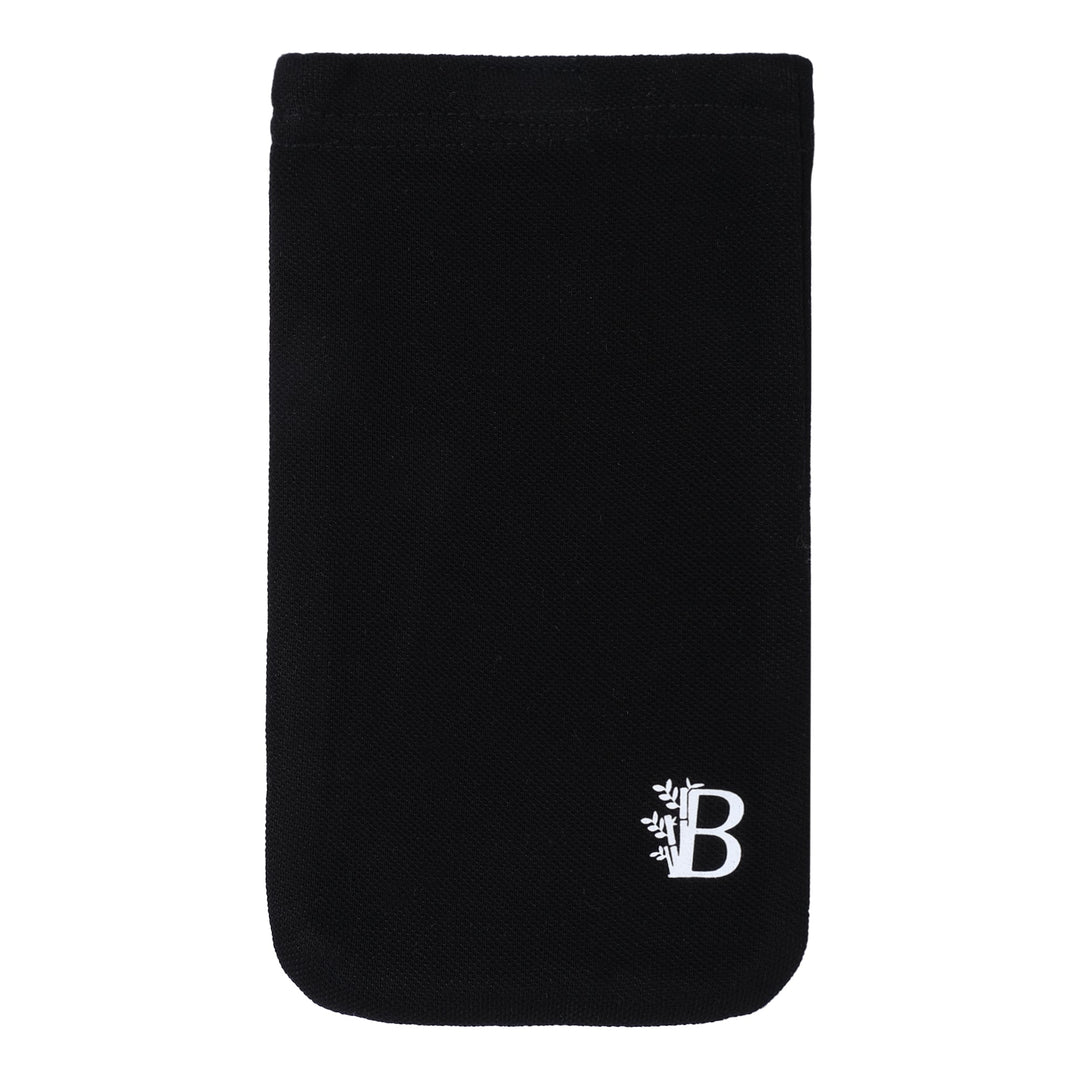 Bamboo Fabric Anti-bacterial Navy Mobile Pouch | Pack of 1