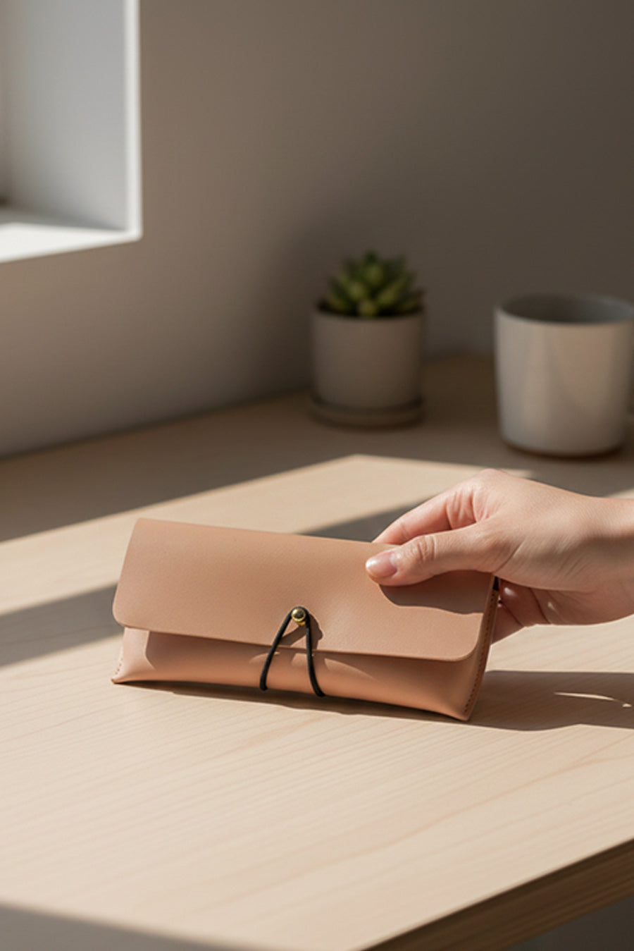 Newell Slim Vegan Leather Sunglass Case 